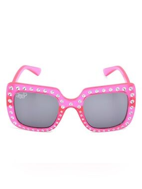 Girls Pink Jojo Siwa Rhinestone Sunglasses
